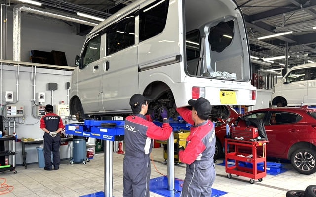 整備は２名体制